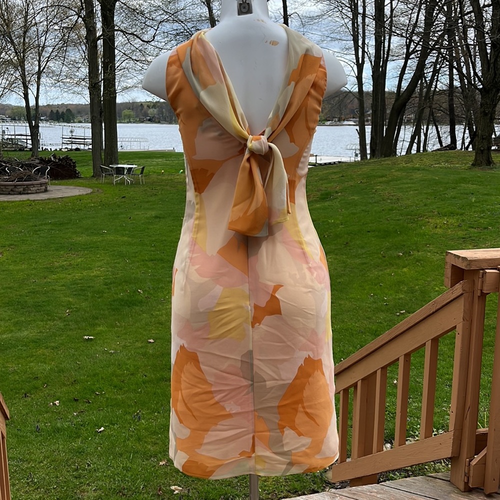 Linda Allard Ellen Tracy vtg sheath dress 6 - Picture 3 of 11